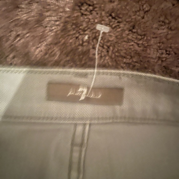 7 for all man kind-wide leg army green jean-size31 - Picture 2 of 4